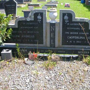 NEL Willem Andreas 1899-1985 &amp; Casperlina 1904-1984