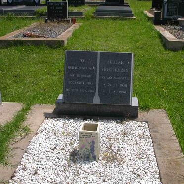 OOSTHUIZEN Beulah nee  VAN JAARSVELD 1930-1990