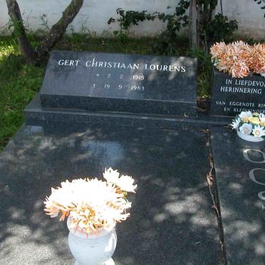 OOSTHUIZEN Gert Christiaan Lourens 1915-1983