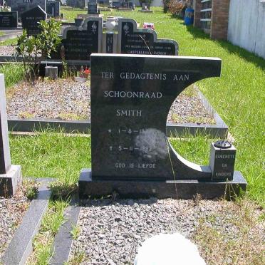 SMITH Schoonraad 1921-1993