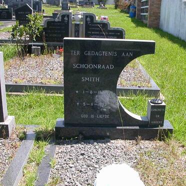 SMITH Schoonraad 1921-1993