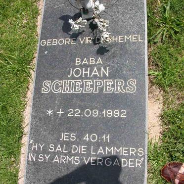 SCHEEPERS Johan 1992-1992