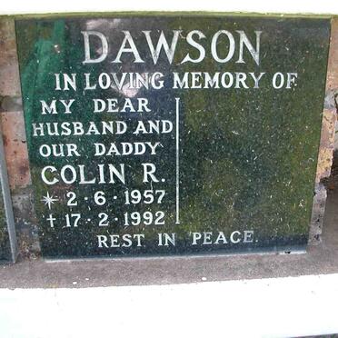 DAWSON Colin R. 1957- 1992