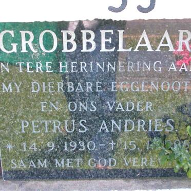 GROBBELAAR Petrus Andries 1930-1998