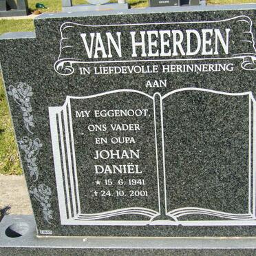 HEERDEN Johan Daniël, van 1941-2001