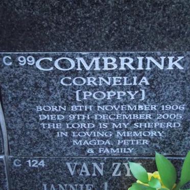 COMBRINK Cornelia 1906-2005