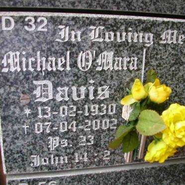 DAVIS Michael O'Mara 1930-2002