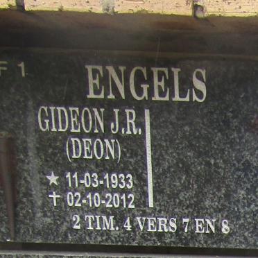 ENGELS Gideon J.R. 1933-2012