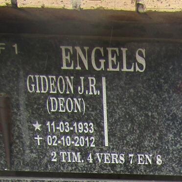 ENGELS Gideon J.R. 1933-2012