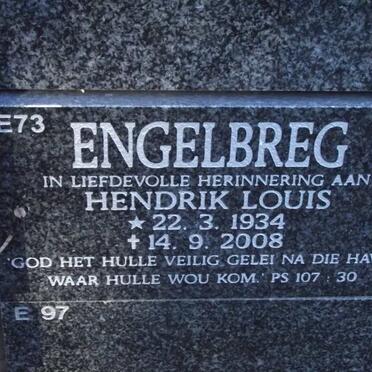 ENGELBREG Hendrik Louis 1934-2008