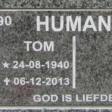 HUMAN Tom 1940-2013