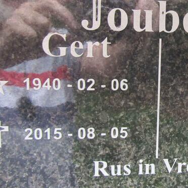 JOUBERT Gert 1940-2015