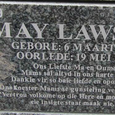 LAWSON May 1928-2016