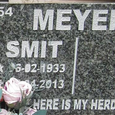 MEYER Smit 1933-2013