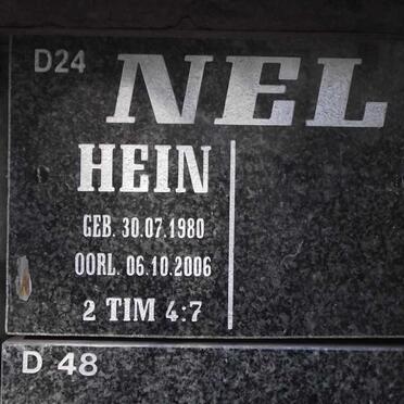 NEL Hein 1980-2006