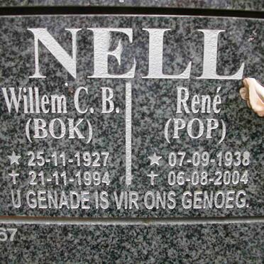 NELL Willem C.B. 1927-1994 &amp; Rene 1938-2004