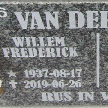 NEST Willem Frederick, van der 1937-2019
