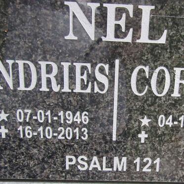 NEL Andries 1946-2013 &amp; Corrie 1948-