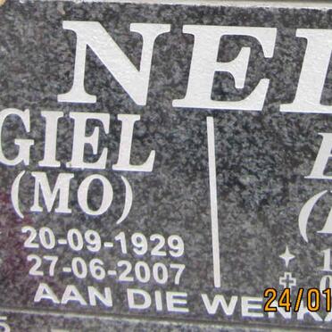 NEL M.O. 1929-2007 &amp; H.M. 1935-2017