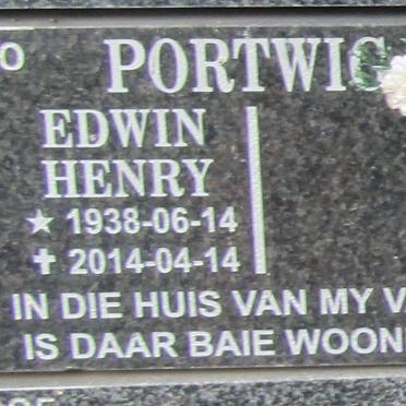 PORTWIG Edwin Henry 1938-2014