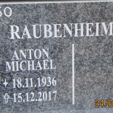 RAUBENHEIMER Anton Michael 1936-2017