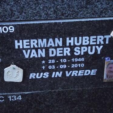 SPUY Herman Hubert, van der 1946-2010