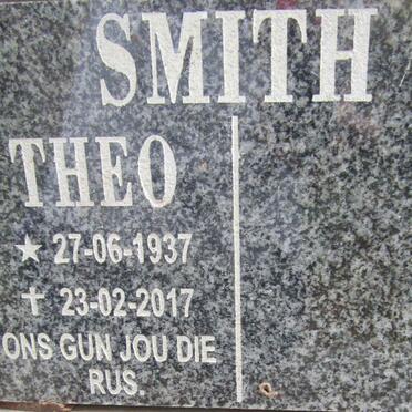 SMITH Theo 1937-2017