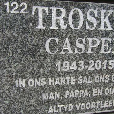 TROSKIE Casper 1943-2015