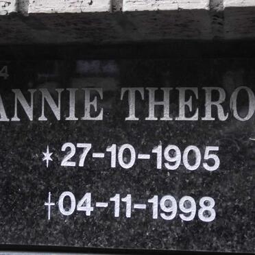 THERON Annie 1905-1998