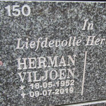 VILJOEN Herman 1952-2019