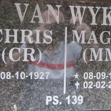WYK Chris R., van 1927- &amp; Magn? M. 1927-2015
