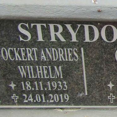 STRYDOM Ockert Andries Wilhelm 1933-2019 &amp; Cecielia Jakoba 1938-2019