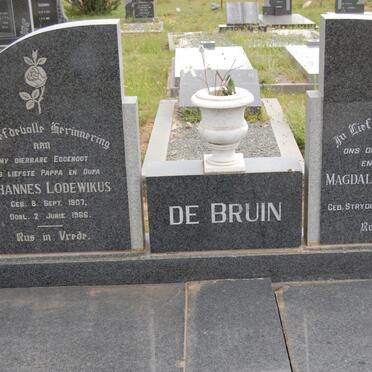 BRUIN Johannes Lodewikus, de 1907-1986 &amp; Magdalena Petronella STRYDOM 1908-2000