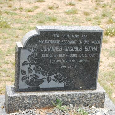 BOTHA Johannes Jacobus 1891-1959