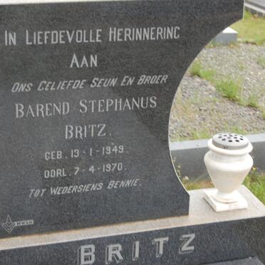 BRITZ Barend Stephanus 1949-1970