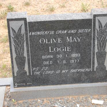 LOGIE Olive May 1893-1977