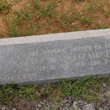 LODEWYK Johannes 1894-1967 &amp; Aletta Elizabeth OLIVIER 1891-1967