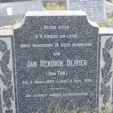 OLIVIER Jan Hendrik 1873-1939