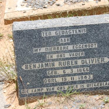 OLIVIER Benjamin Ruben 1866-1943