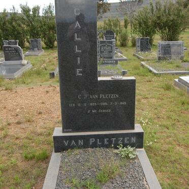 PLETZEN Callie J., van 1955-1969