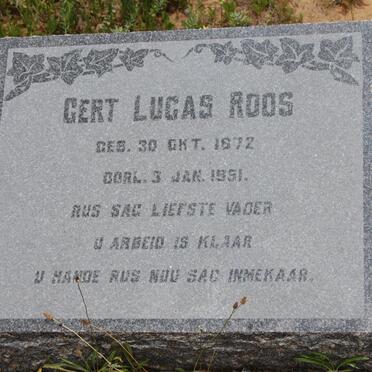 ROOS Gert Lucas 1872-1951