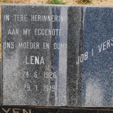 ROOYEN  Lena, van 1926-1979
