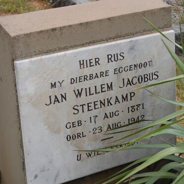 STEENKAMP Jan Willem Jacous 1871-1942