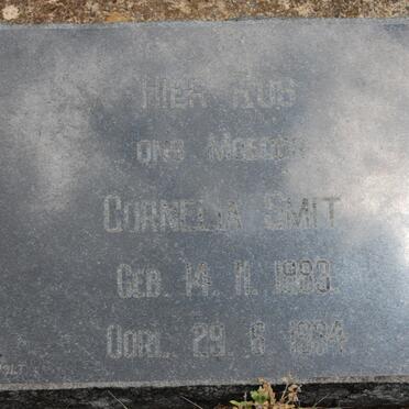 SMIT Cornelia 1883-1934