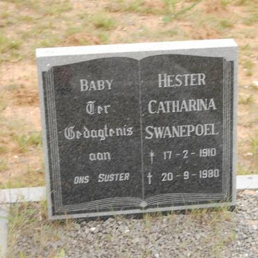 SWANEPOEL Hester Catharina 1910-1980