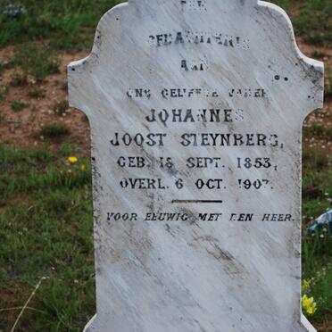 STEYNBERG Johannes Joost 1853-1907