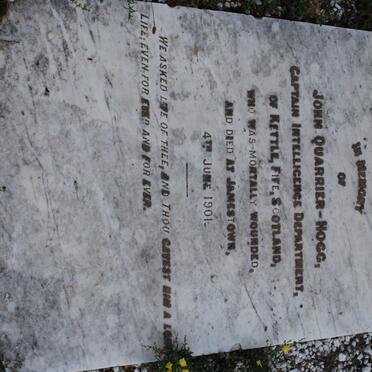 HOGG John, Quarrier -1901