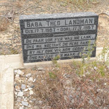 LANDMAN Theo 1957-1957
