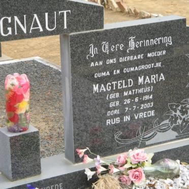 BLIGNAUT Abraham Christoffel 1902-1964 &amp; Magteld Maria MATTHEUS 1914-2003 _2