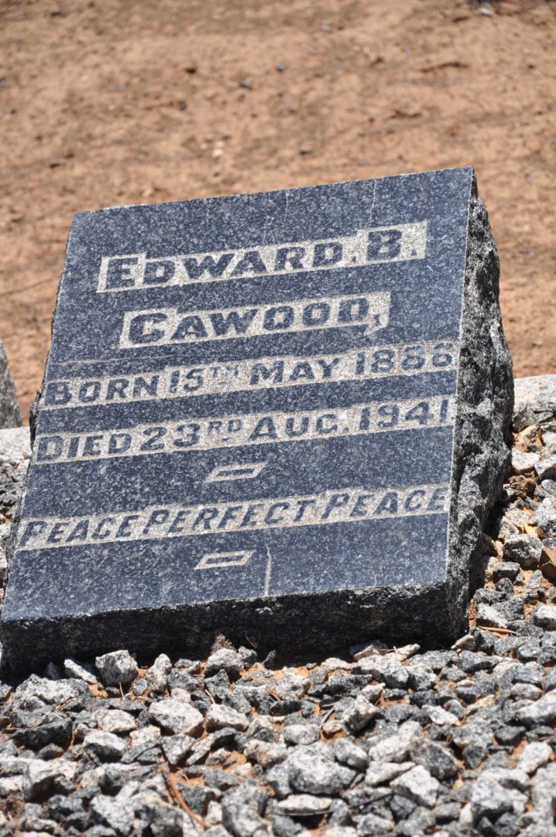 CAWOOD Edward B. 1886-1941